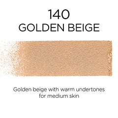 L’Oréal Paris Makeup Infallible Fresh Wear Foundation in a Powder, Up to 24H Wear, Waterproof, Golden Beige, 0.31 oz.