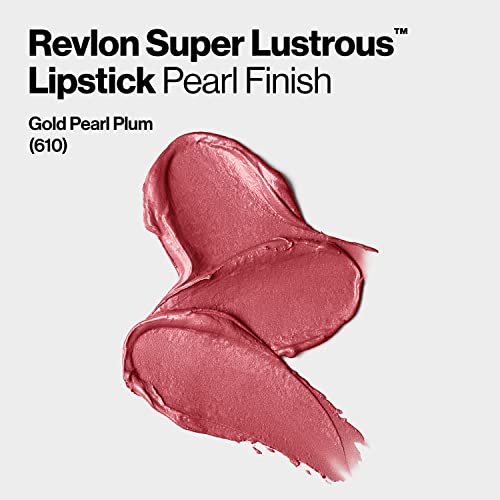 Revlon Super Lustrous Lipstick, High Impact Lipcolor with Moisturizing Creamy Formula, Infused with Vitamin E and Avocado Oil in Pinks, Pink Promise (778) 0.15 oz