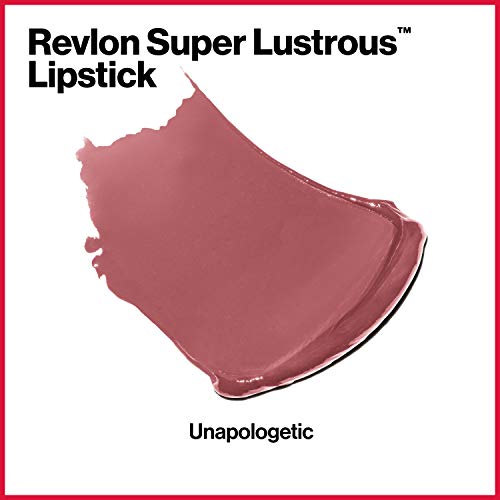 Revlon Super Lustrous Lipstick, High Impact Lipcolor with Moisturizing Creamy Formula, Infused with Vitamin E and Avocado Oil in Pinks, Pink Promise (778) 0.15 oz