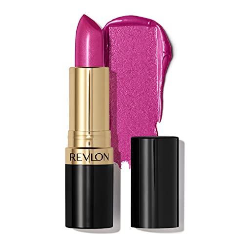 Revlon Super Lustrous Lipstick, High Impact Lipcolor with Moisturizing Creamy Formula, Infused with Vitamin E and Avocado Oil in Pinks, Pink Promise (778) 0.15 oz