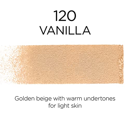 L’Oréal Paris Makeup Infallible Fresh Wear Foundation in a Powder, Up to 24H Wear, Waterproof, Golden Beige, 0.31 oz.