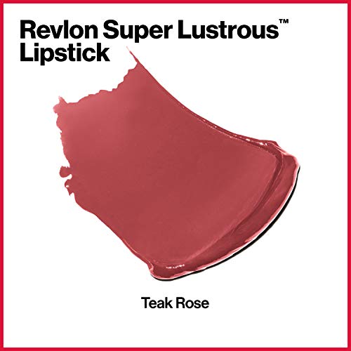 Revlon Super Lustrous Lipstick, High Impact Lipcolor with Moisturizing Creamy Formula, Infused with Vitamin E and Avocado Oil in Pinks, Pink Promise (778) 0.15 oz