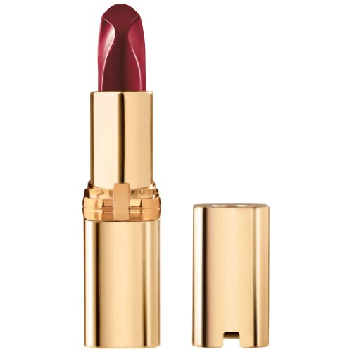 L’Oréal Paris Makeup Colour Riche Red Lipstick, Long Lasting, Satin Finish Smudge Proof Lipstick with Hydrating Argan Oil & Vitamin E, Lovely Red, 0.13 Oz