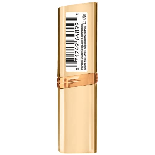 L’Oréal Paris Makeup Colour Riche Red Lipstick, Long Lasting, Satin Finish Smudge Proof Lipstick with Hydrating Argan Oil & Vitamin E, Lovely Red, 0.13 Oz