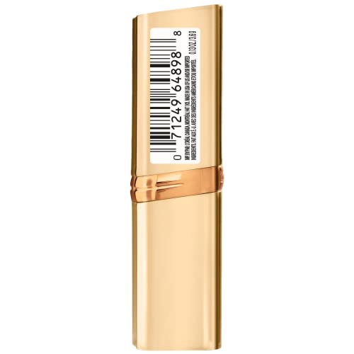 L’Oréal Paris Makeup Colour Riche Red Lipstick, Long Lasting, Satin Finish Smudge Proof Lipstick with Hydrating Argan Oil & Vitamin E, Lovely Red, 0.13 Oz