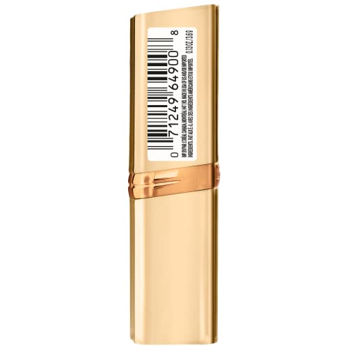 L’Oréal Paris Makeup Colour Riche Red Lipstick, Long Lasting, Satin Finish Smudge Proof Lipstick with Hydrating Argan Oil & Vitamin E, Lovely Red, 0.13 Oz