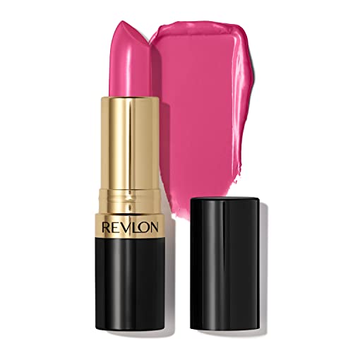 Revlon Super Lustrous Lipstick, High Impact Lipcolor with Moisturizing Creamy Formula, Infused with Vitamin E and Avocado Oil in Pinks, Pink Promise (778) 0.15 oz