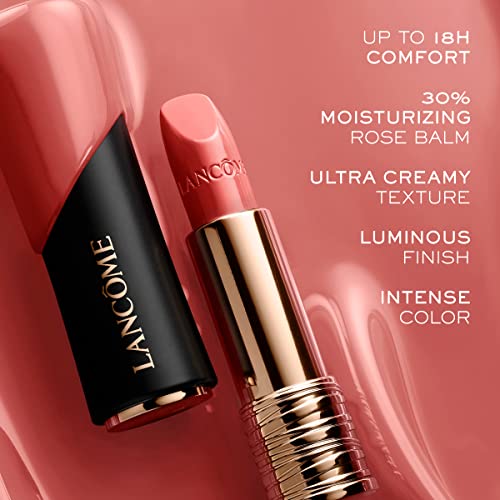 Lancôme L'Absolu Rouge Hydrating Cream Lipstick - Smudge-Resistant & Luminous Finish - Up To 18HR Comfort - 546 But First Cafe