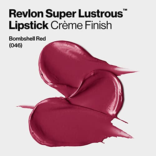 Revlon Super Lustrous Lipstick, High Impact Lipcolor with Moisturizing Creamy Formula, Infused with Vitamin E and Avocado Oil in Pinks, Pink Promise (778) 0.15 oz