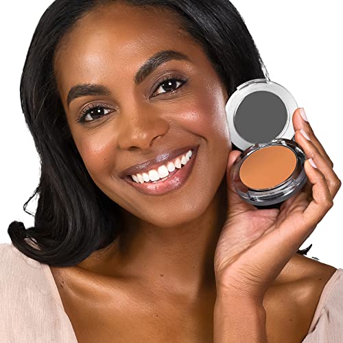 PÜR MINERALS 4-in-1 Pressed Mineral Makeup SPF 15 Powder Foundation with Concealer & Finishing Powder - Medium to Full Coverage- Cruelty-Free & Vegan Friendly, 0.28 Ounce