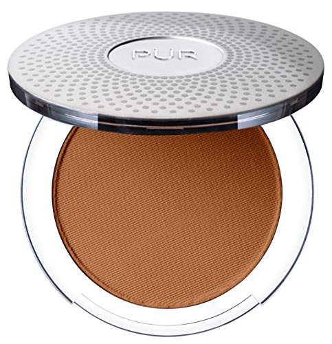 PÜR MINERALS 4-in-1 Pressed Mineral Makeup SPF 15 Powder Foundation with Concealer & Finishing Powder - Medium to Full Coverage- Cruelty-Free & Vegan Friendly, 0.28 Ounce