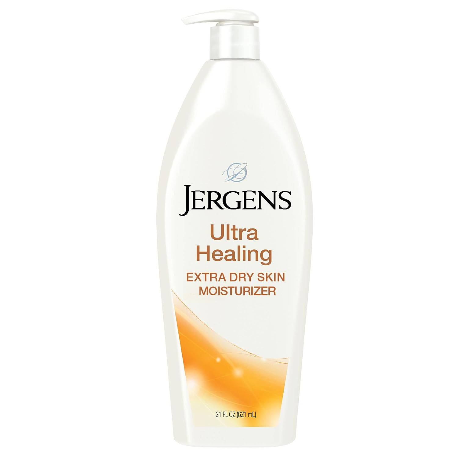 Jergens Ultra Healing Dry Skin Lotion, Hand and Body Moisturizer for Quick Absorption into Extra Dry Skin with Hydralucence Blend, Vitamins C, E and B5, White, 21 Oz, 3 Count